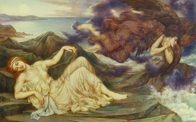 Port after Stormy Seas, 1905 by Evelyn De Morgan